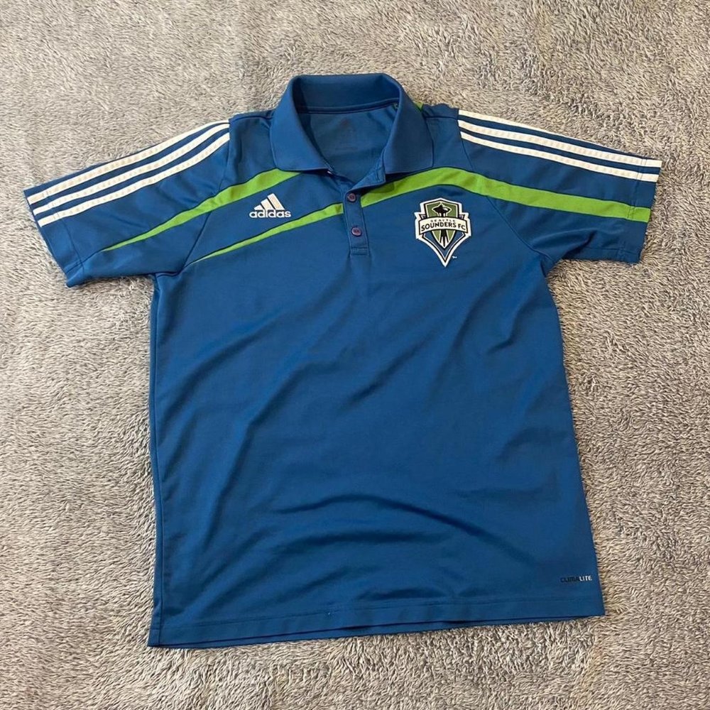 Seattle Sounders FC Adidas polo shirt